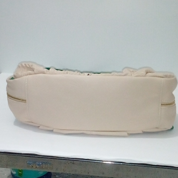 Kerry Cain tan green hobo bag - Picture 5 of 10